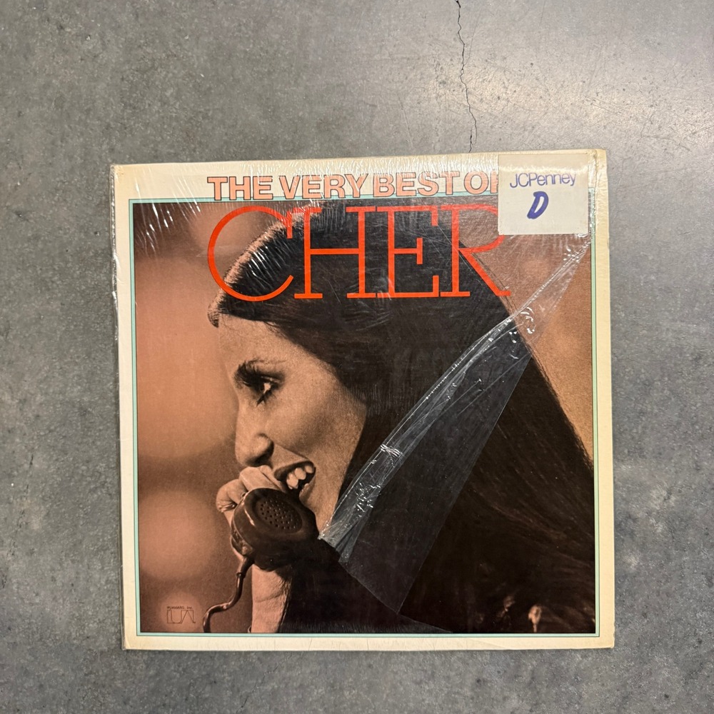 The Very Best of Cher Vinyl LP Record UA-LA327-E United Artists 1975 Compilation